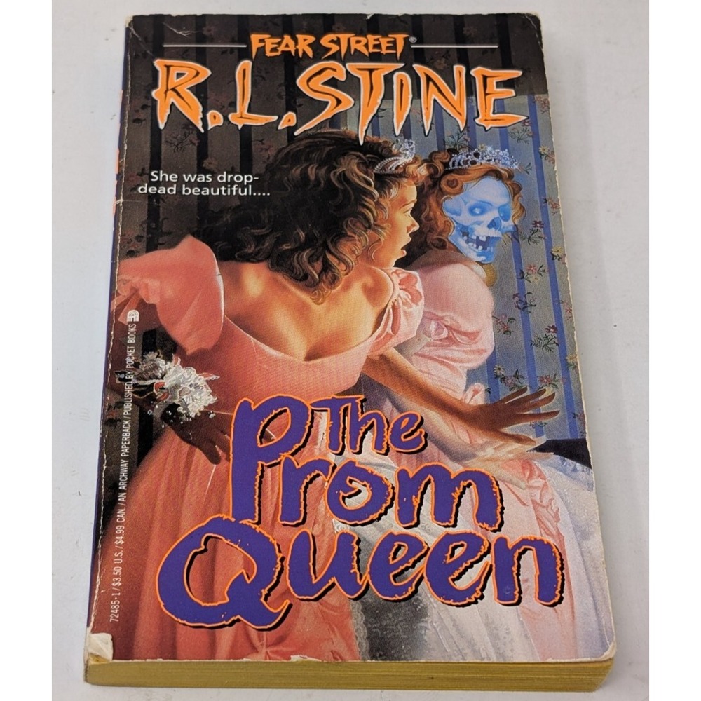 R.L. Stine‎ The Prom Queen 1992 Fear Street Series 1st Edition Archway Paperback